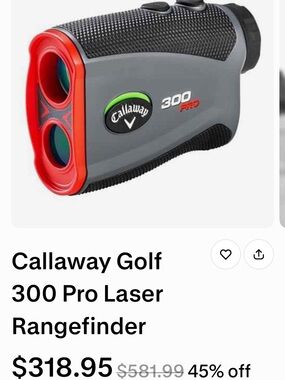 Callaway 300 pro rangefinder